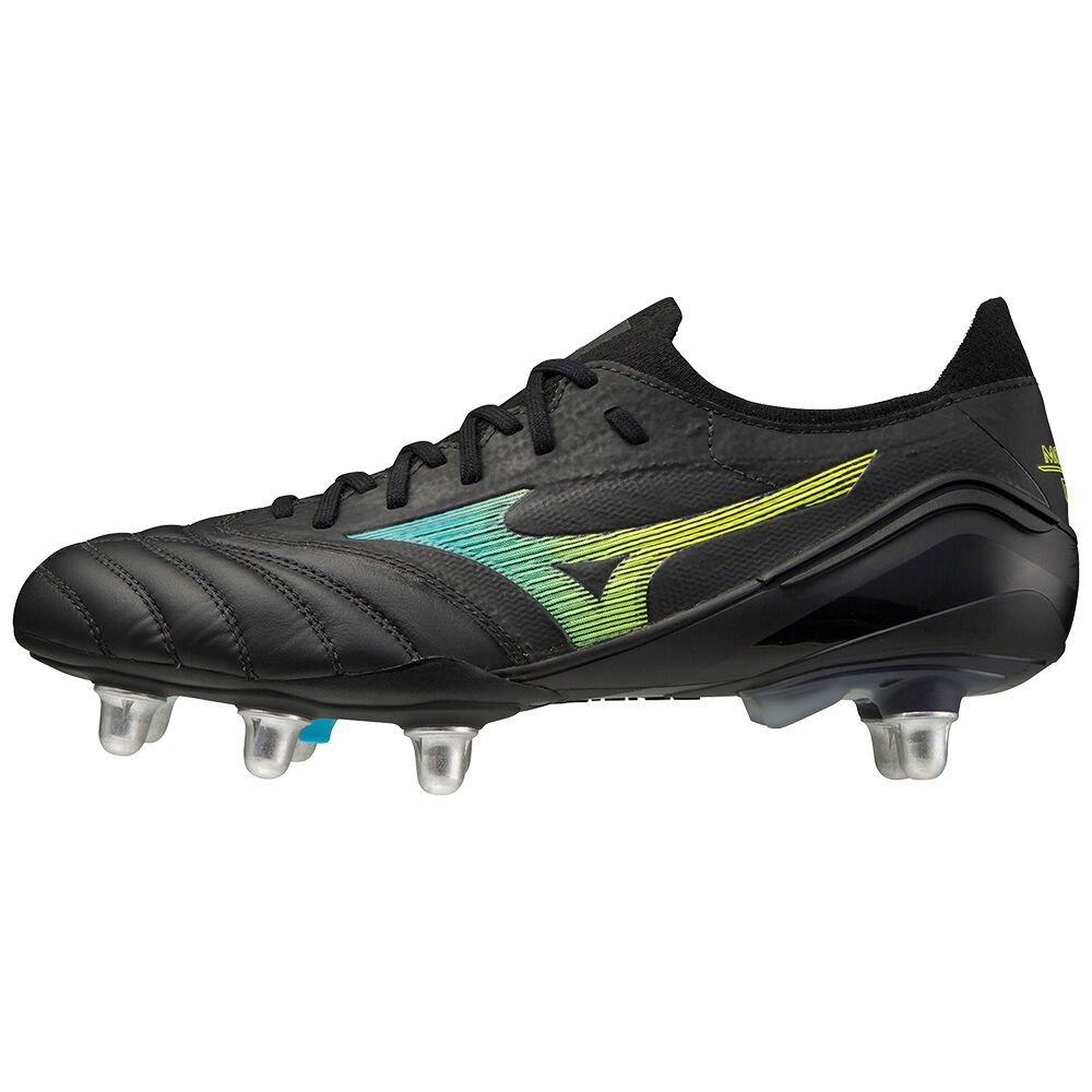 Womens Mizuno Morelia Neo Iii Beta Elite Si Soccer Cleats Black/Blue Turquoise Philippines (TGQPRA83